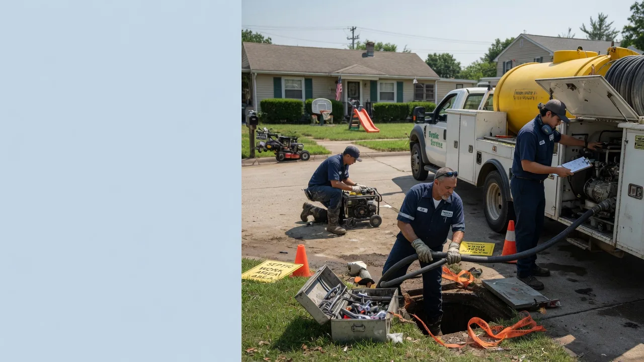 Septic Tank Pumping in Sidney, TX near me
